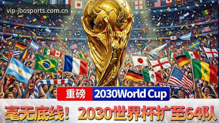 3大趋势解读2030世界杯扩军至64队：中国男足的绝佳突破口